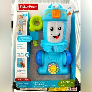 Fisher Price Light Up Vacuum NEW